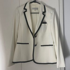 Kasper White & Black Career Blazer